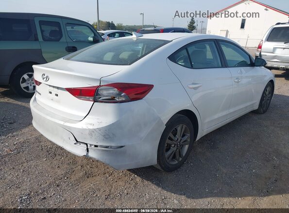 5NPD84LFXJH306533 2018 HYUNDAI ELANTRA White Задня права чверть