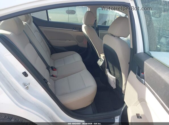 5NPD84LFXJH306533 2018 HYUNDAI ELANTRA White Вид наклейки з VIN-кодом