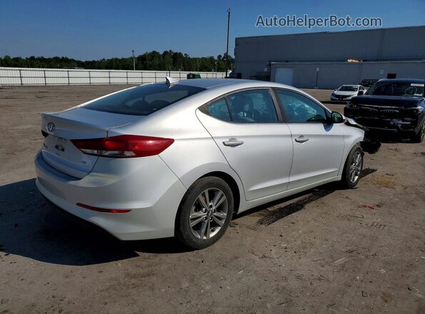 5NPD84LFXJH312185 2018 HYUNDAI ELANTRA Silver Trasero derecho