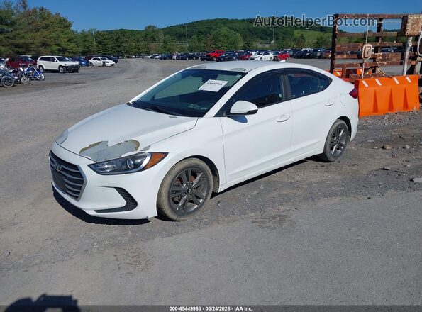 5NPD84LFXJH326734 2018 HYUNDAI ELANTRA White Передня ліва чверть