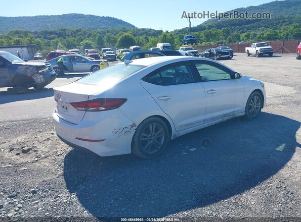 5NPD84LFXJH326734 2018 HYUNDAI ELANTRA White Задня права чверть
