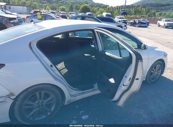 5NPD84LFXJH326734 2018 HYUNDAI ELANTRA White Вид наклейки з VIN-кодом