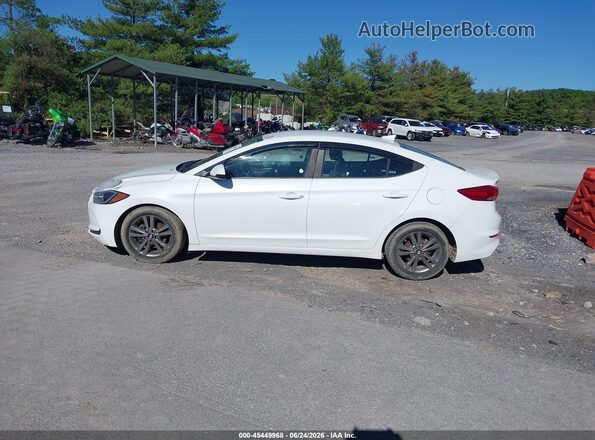 5NPD84LFXJH326734 2018 HYUNDAI ELANTRA White Панорамний вид салону 360°