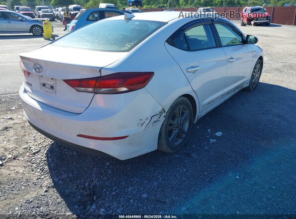 5NPD84LFXJH326734 2018 HYUNDAI ELANTRA White Вид спереду