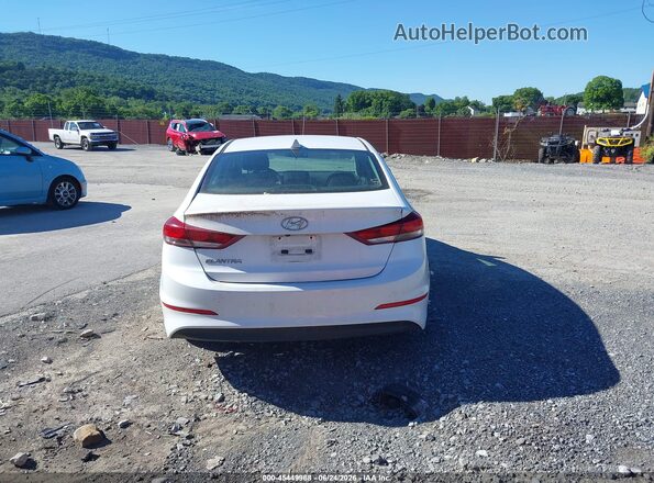 5NPD84LFXJH326734 2018 HYUNDAI ELANTRA White 