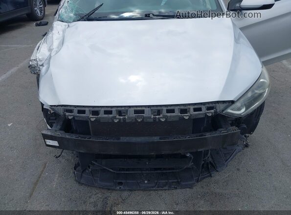 5NPD84LFXJH341718 2018 HYUNDAI ELANTRA Silver Vista frontal