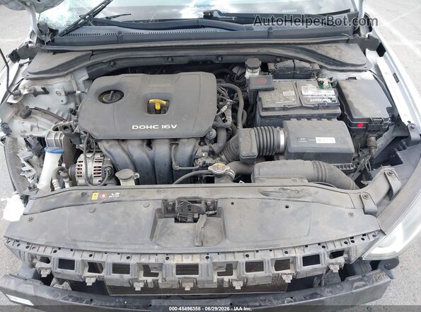 5NPD84LFXJH341718 2018 HYUNDAI ELANTRA Silver Vista trasera