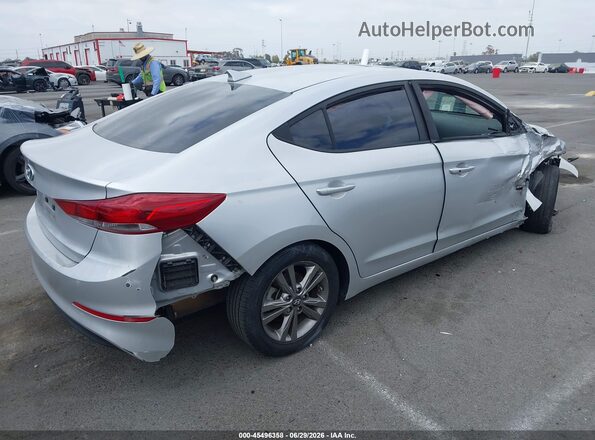 5NPD84LFXJH341718 2018 HYUNDAI ELANTRA Silver Trasero derecho
