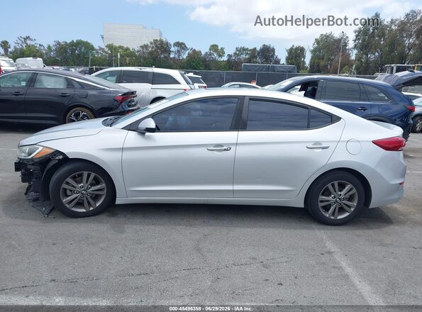 5NPD84LFXJH341718 2018 HYUNDAI ELANTRA Silver 