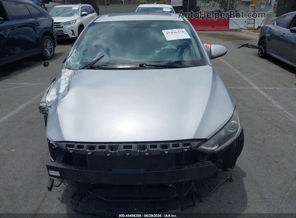 5NPD84LFXJH341718 2018 HYUNDAI ELANTRA Silver Vista interior trasera