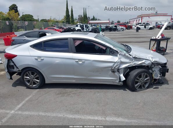 5NPD84LFXJH341718 2018 HYUNDAI ELANTRA Silver Vista interior de 360 grados