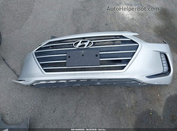 5NPD84LFXJH341718 2018 HYUNDAI ELANTRA Silver Vista del cuadro de instrumentos