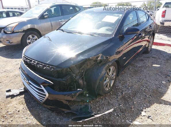 5NPD84LFXJH347230 2018 HYUNDAI ELANTRA Black Вид спереду