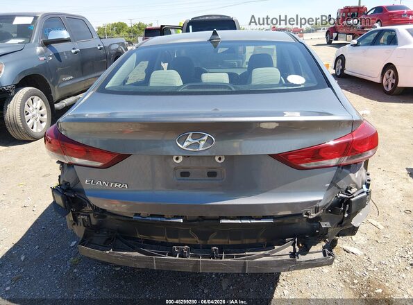5NPD84LFXJH354016 2018 HYUNDAI ELANTRA Gray 