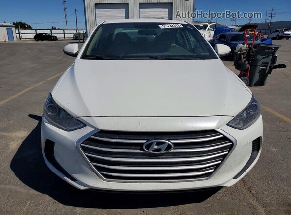 5NPD84LFXJH397707 2018 HYUNDAI ELANTRA White 