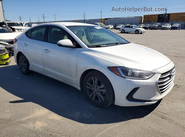 5NPD84LFXJH397707 2018 HYUNDAI ELANTRA White 