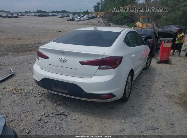 5NPD84LFXKH417701 2019 HYUNDAI ELANTRA White Задня права чверть