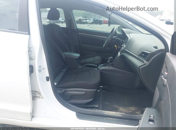5NPD84LFXKH417701 2019 HYUNDAI ELANTRA White Вид салону спереду