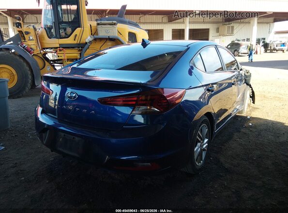 5NPD84LFXKH427631 2019 HYUNDAI ELANTRA Blue Rear right