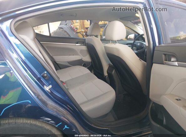 5NPD84LFXKH427631 2019 HYUNDAI ELANTRA Blue VIN sticker view