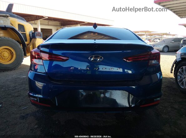 5NPD84LFXKH427631 2019 HYUNDAI ELANTRA Blue 