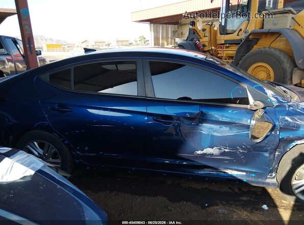 5NPD84LFXKH427631 2019 HYUNDAI ELANTRA Blue 360 interior view