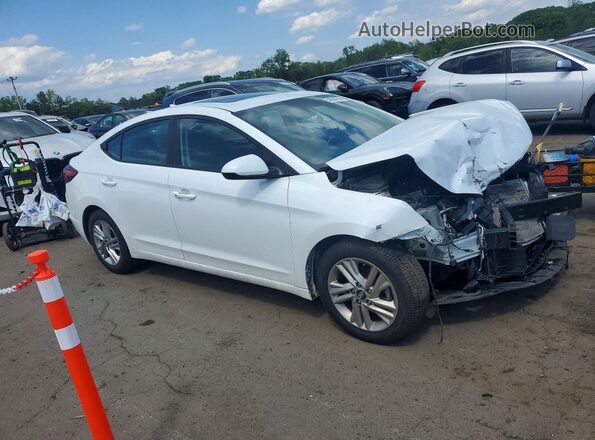 5NPD84LFXKH438631 2019 HYUNDAI ELANTRA White 