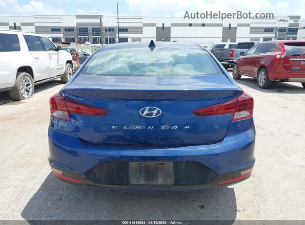 5NPD84LFXKH448611 2019 HYUNDAI ELANTRA Blue 