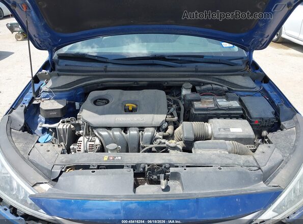 5NPD84LFXKH448611 2019 HYUNDAI ELANTRA Blue Widok z tyłu