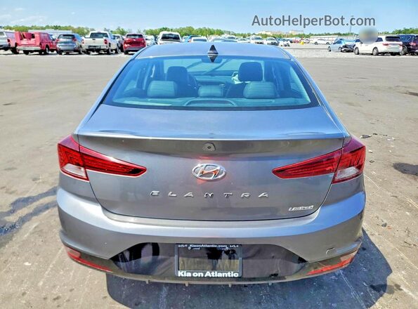 5NPD84LFXKH451346 2019 HYUNDAI ELANTRA Gray 