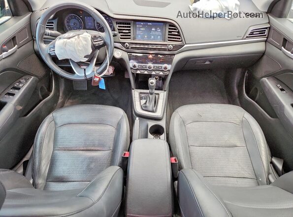 5NPD84LFXKH451346 2019 HYUNDAI ELANTRA Gray 
