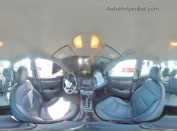 5NPD84LFXKH451346 2019 HYUNDAI ELANTRA Gray 
