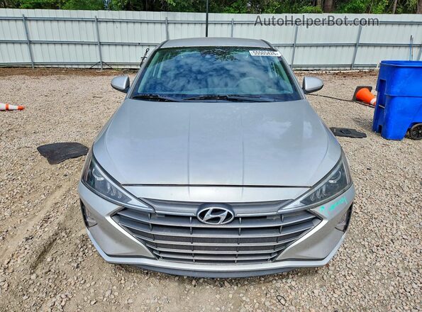 5NPD84LFXKH454716 2019 HYUNDAI ELANTRA Silver Вид спереду