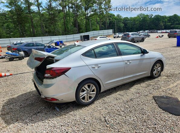 5NPD84LFXKH454716 2019 HYUNDAI ELANTRA Silver Задня права чверть