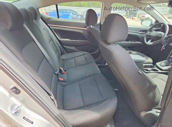 5NPD84LFXKH454716 2019 HYUNDAI ELANTRA Silver Вид задніх сидінь