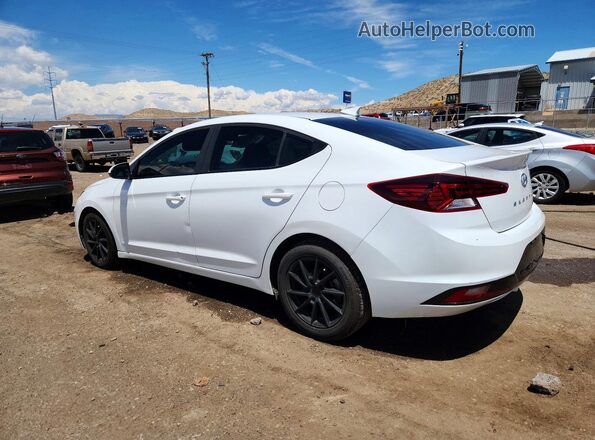 5NPD84LFXKH457485 2019 HYUNDAI ELANTRA White Tył lewy