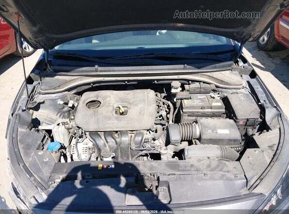 5NPD84LFXKH462394 2019 HYUNDAI ELANTRA Gray უკანა ხედი