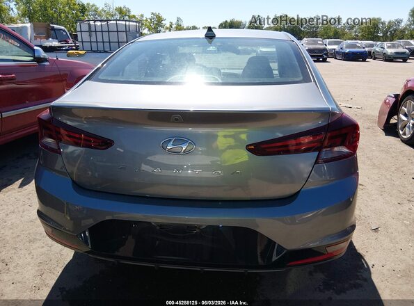 5NPD84LFXKH462394 2019 HYUNDAI ELANTRA Gray 