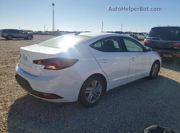 5NPD84LFXKH480300 2019 HYUNDAI ELANTRA White 