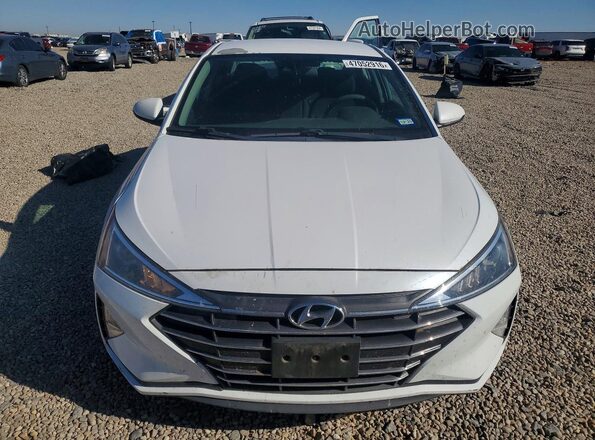 5NPD84LFXKH480300 2019 HYUNDAI ELANTRA White 