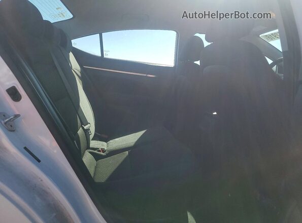 5NPD84LFXKH480300 2019 HYUNDAI ELANTRA White 