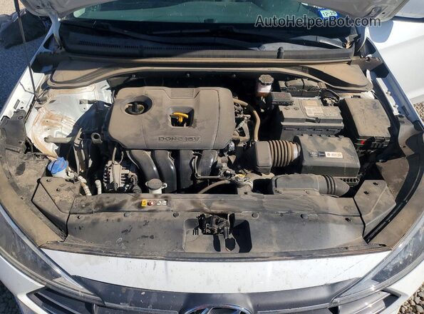 5NPD84LFXKH480300 2019 HYUNDAI ELANTRA White 