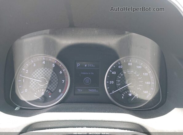 5NPD84LFXLH518254 2020 HYUNDAI ELANTRA White უკანა სავარძლების ხედი