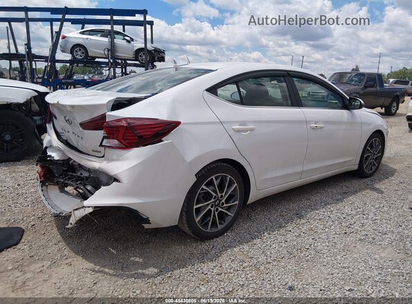 5NPD84LFXLH526113 2020 HYUNDAI ELANTRA White Trasero derecho