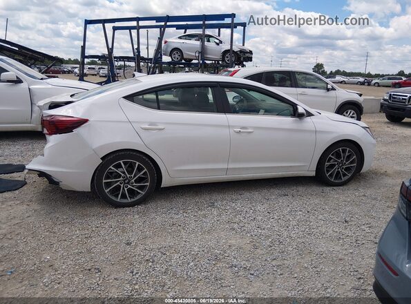 5NPD84LFXLH526113 2020 HYUNDAI ELANTRA White Vista interior trasera