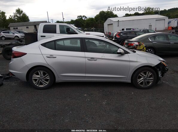 5NPD84LFXLH535457 2020 HYUNDAI ELANTRA Silver Սալոնի հետևի տեսք