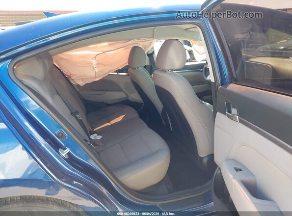 5NPD84LFXLH549505 2020 HYUNDAI ELANTRA Blue VIN կոդի պիտակի տեսք