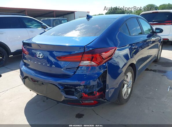 5NPD84LFXLH549505 2020 HYUNDAI ELANTRA Blue Հետևի աջ