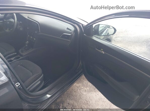 5NPD84LFXLH555059 2020 HYUNDAI ELANTRA Серый Вид салона спереди