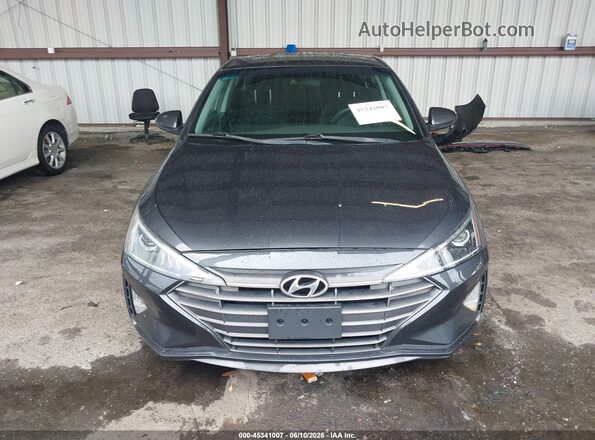 5NPD84LFXLH555059 2020 HYUNDAI ELANTRA Серый Вид щитка приборов